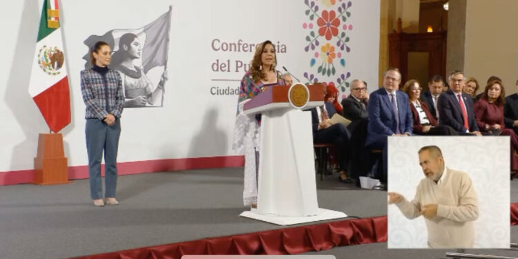 Presentan Sheinbaum y Mara Lezama a Chetumal como Polo de Desarrollo, en conferencia ‘mañanera’