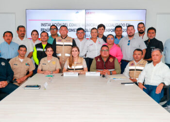 Instalan Comité Municipal Especializado en Fenómenos Hidrometereológicos en Isla Mujeres