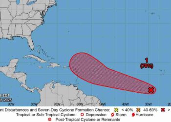 Atlántico: vigila Quintana Roo zona de baja presión que podría convertirse en ciclón a mitad de semana