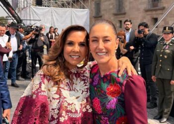 Asiste Mara Lezama al prfimer informe de Gobierno de Claudia Sheinbaum